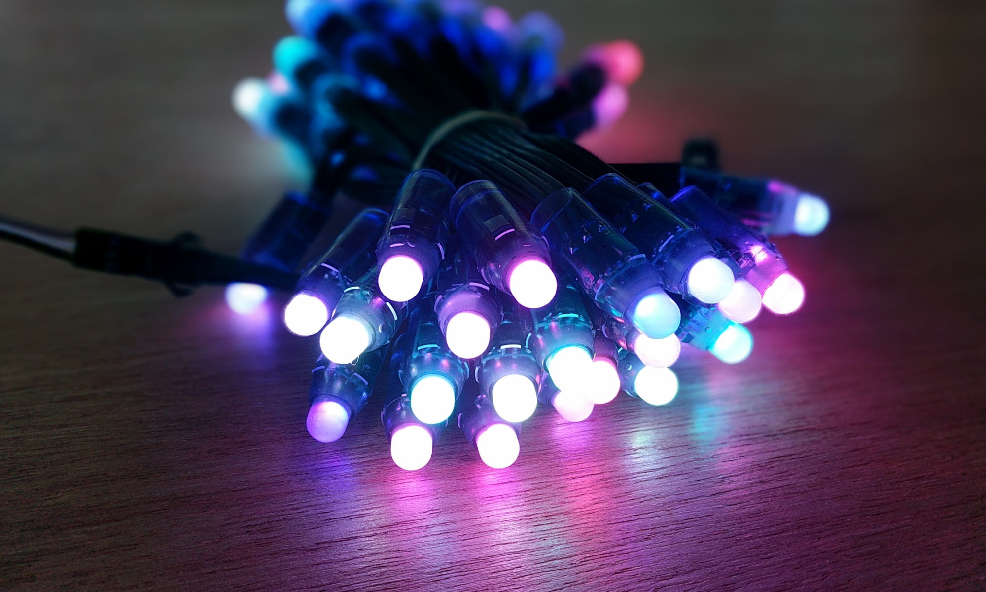 50 RGB LED string